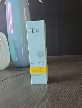FRÉ Protect Body 100% mineral sunscreen. Broad spectrum SPF 50.